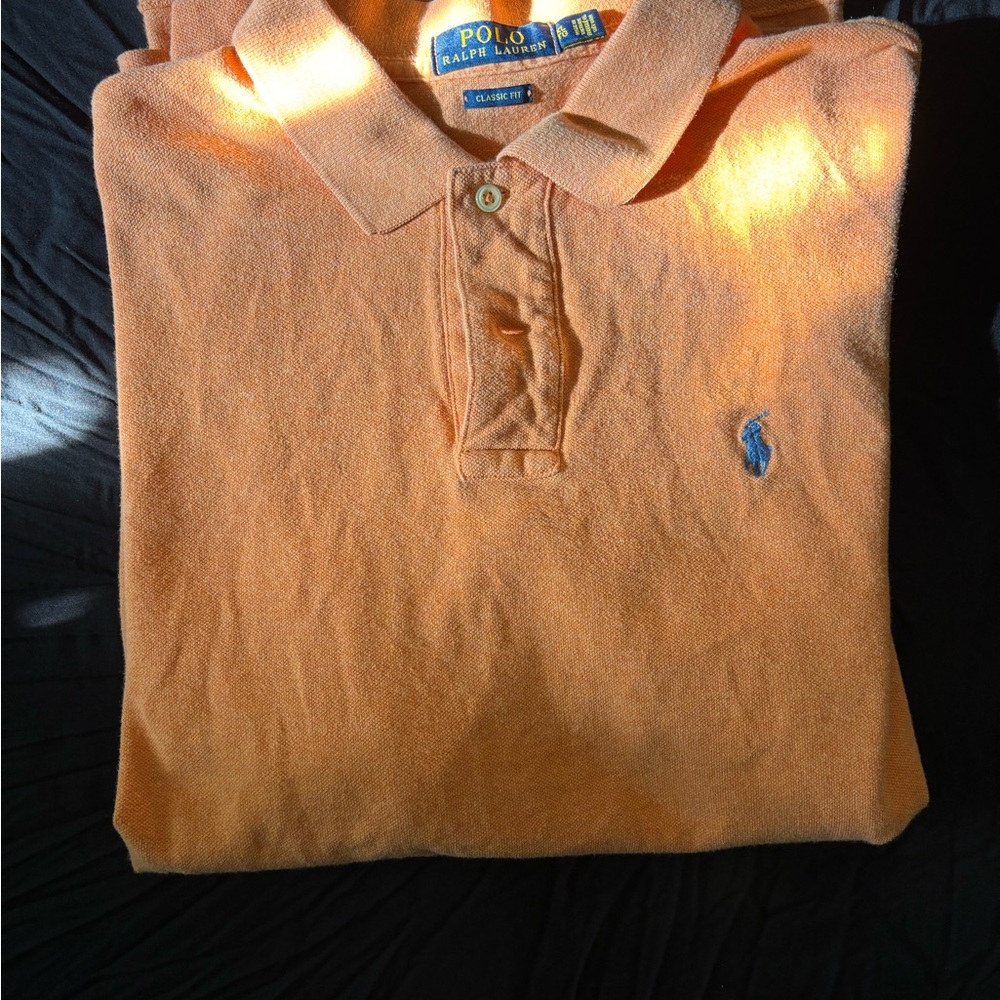 Polo by Ralph Lauren Orange Polo Shirt